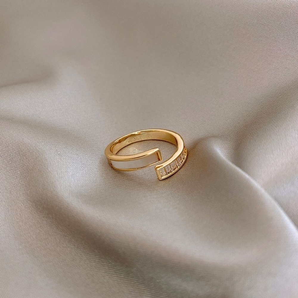 Classic Adjustable Rings Korean Fashion Jewelry - Picture 3 of 8